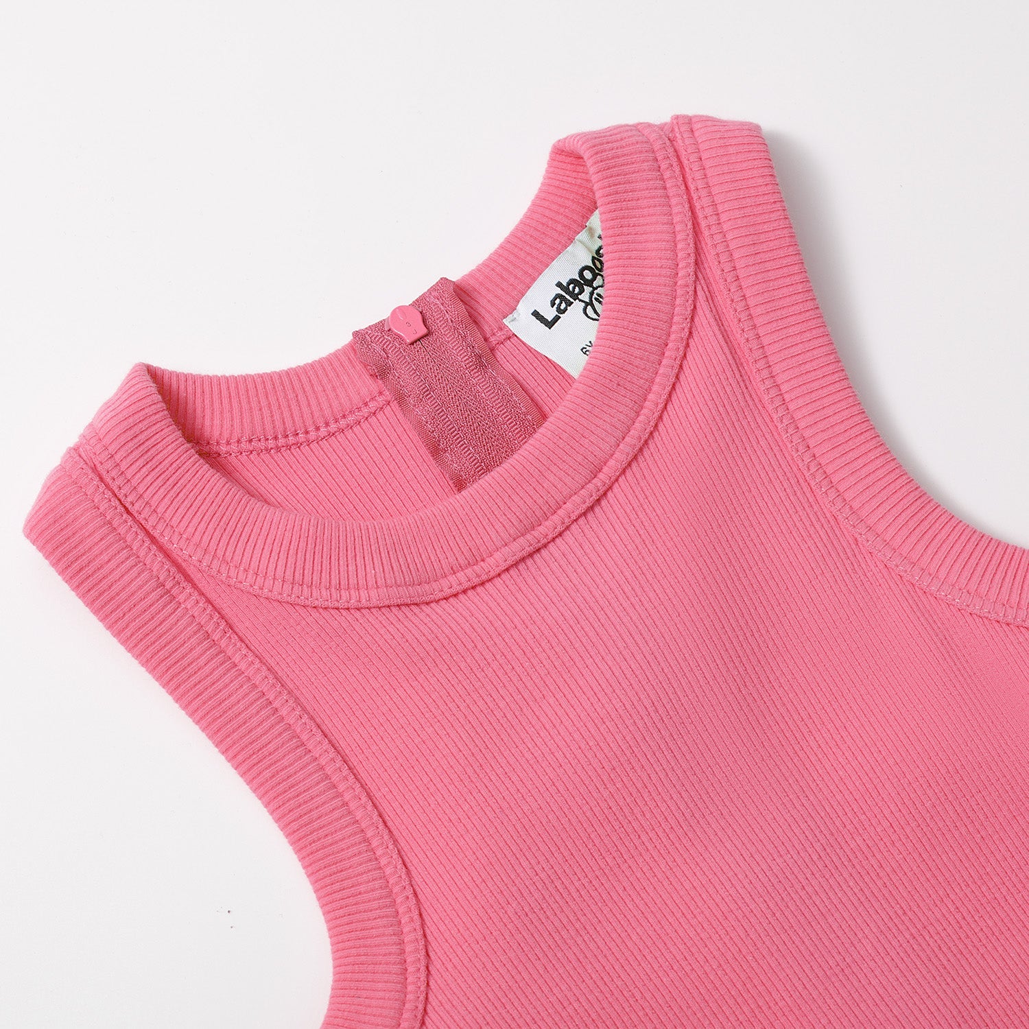 ESSENTIAL COTTON RIBBED ONESIE LONG