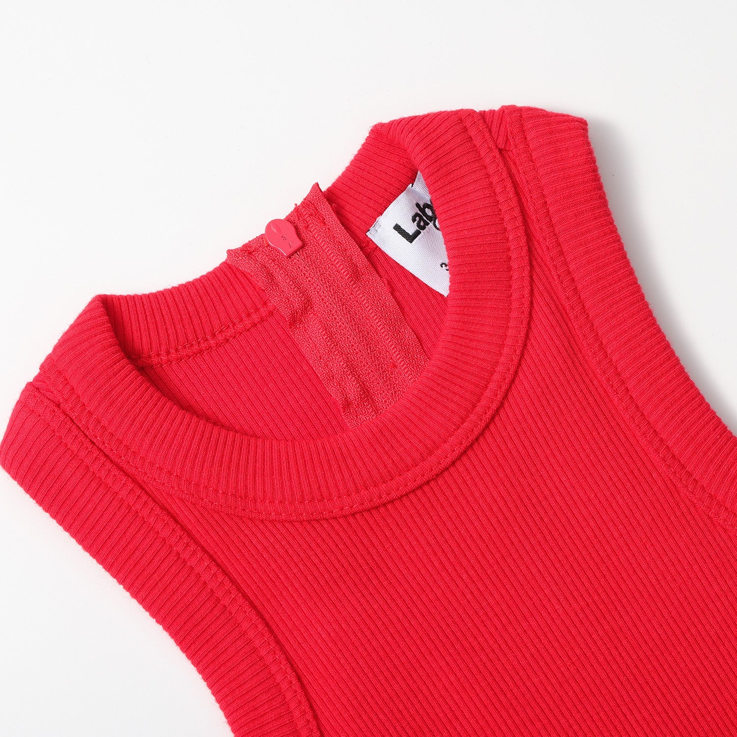 ESSENTIAL COTTON RIBBED ONESIE LONG