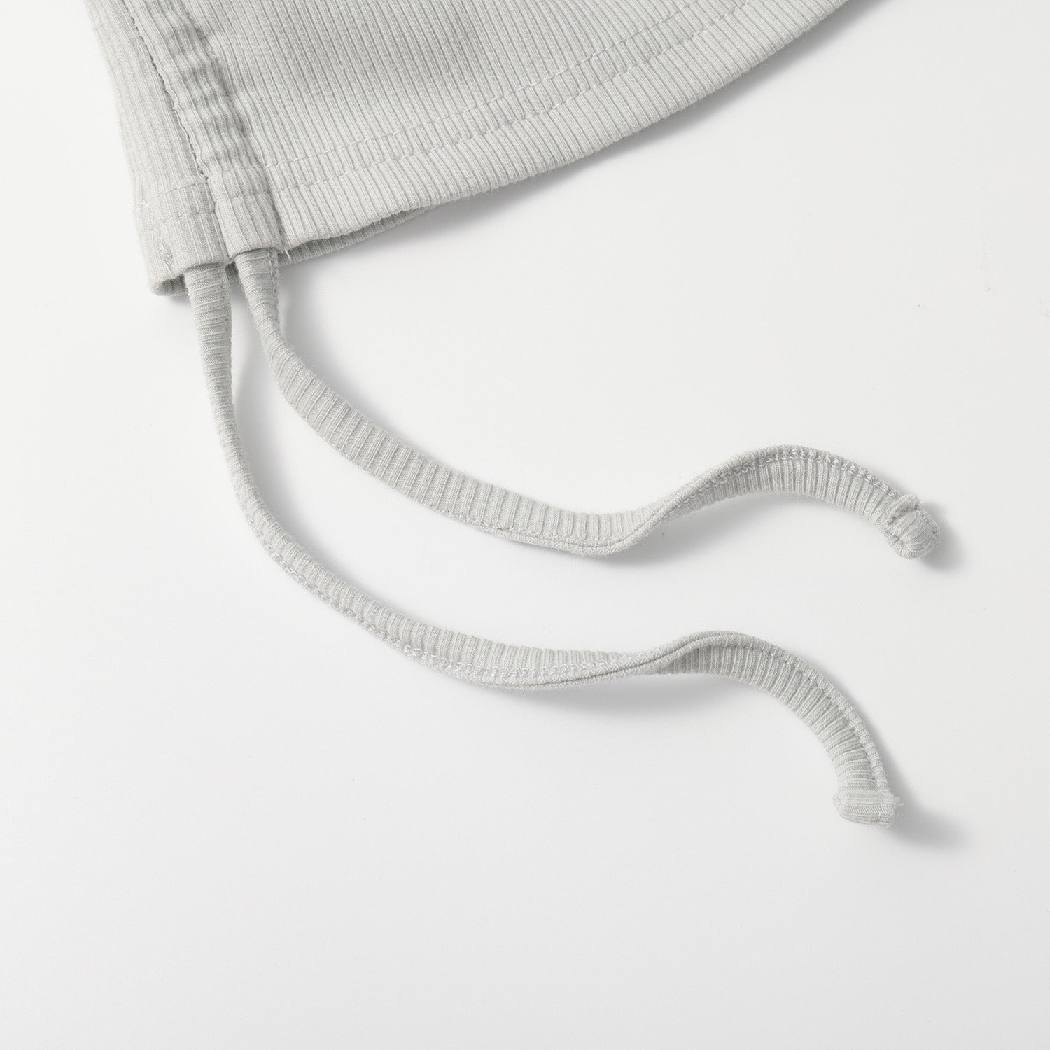 ESSENTIAL COTTON RIBBED SHORT SLEEVE RUCHED DRESS