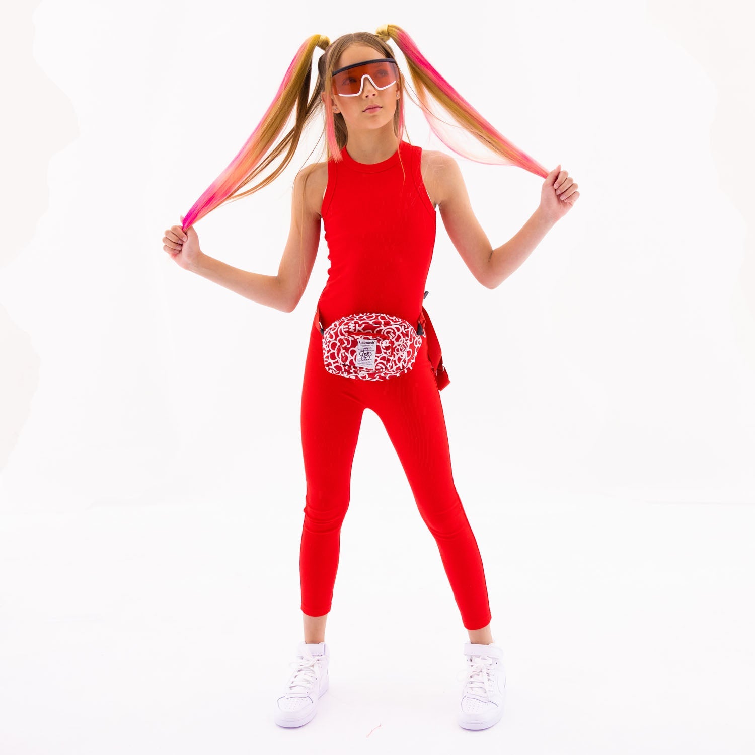 ESSENTIAL COTTON RIBBED ONESIE LONG