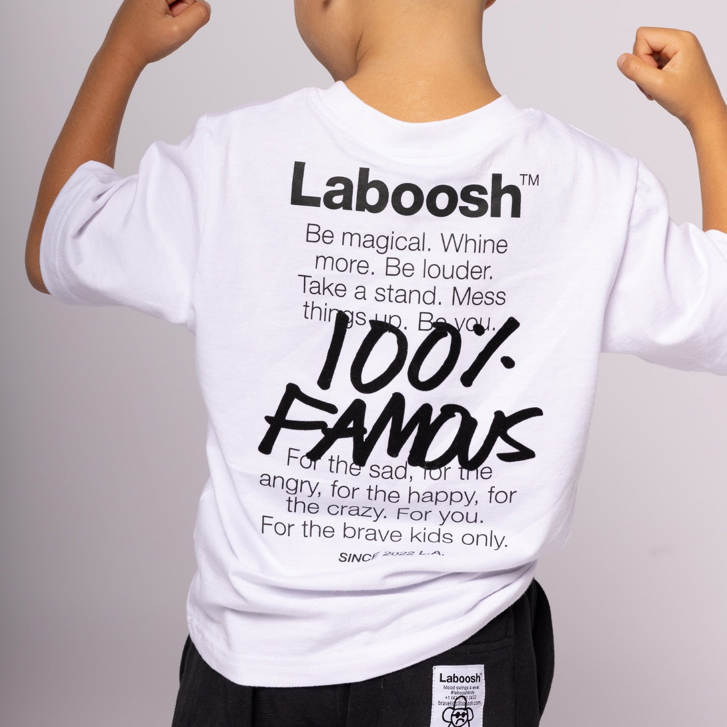 "100% FAMOUS" T-SHIRT UNISEX