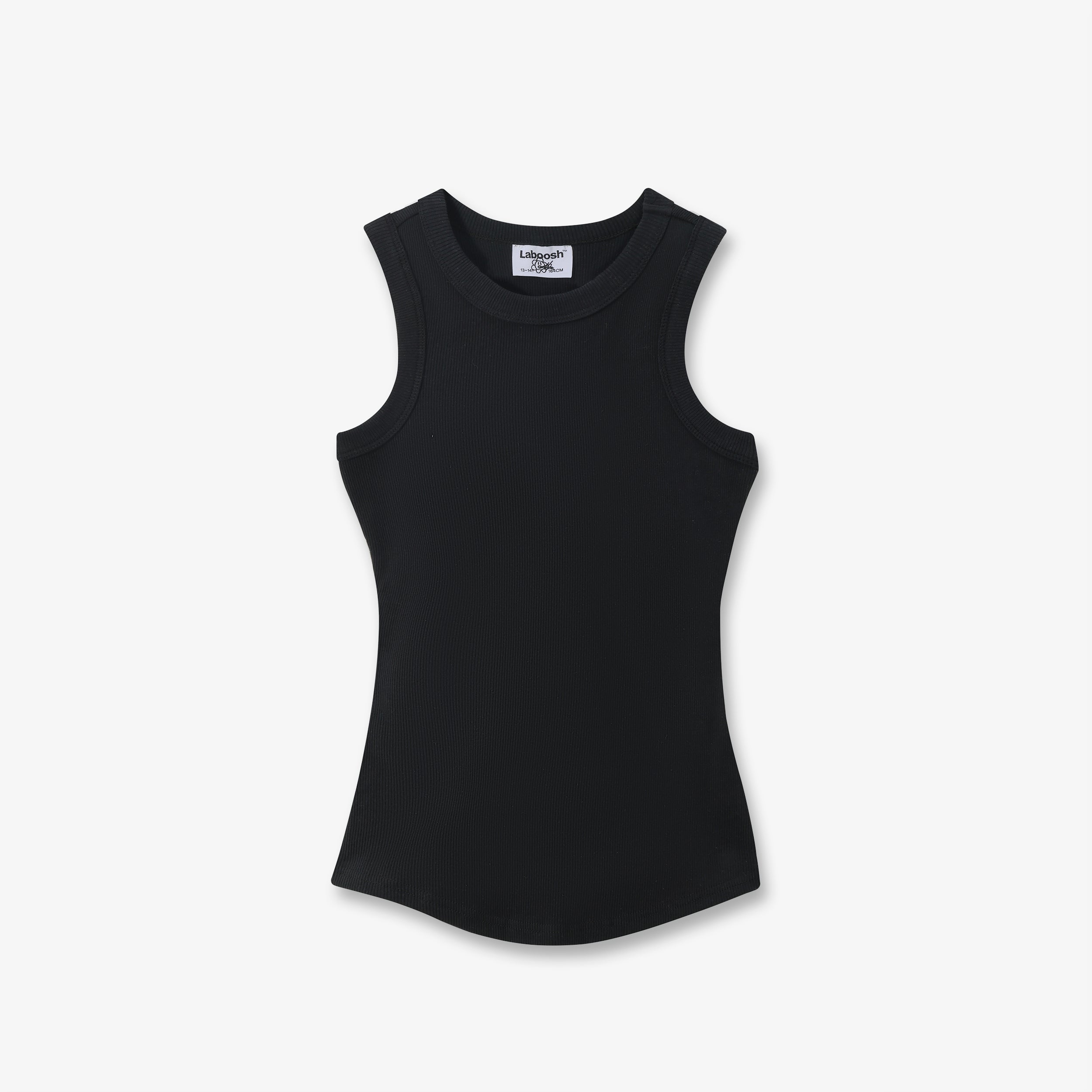 ESSENTIAL COTTON RIBBED TANK TOP