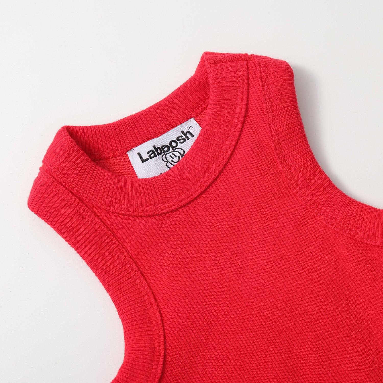 ESSENTIAL COTTON RIBBED TANK TOP