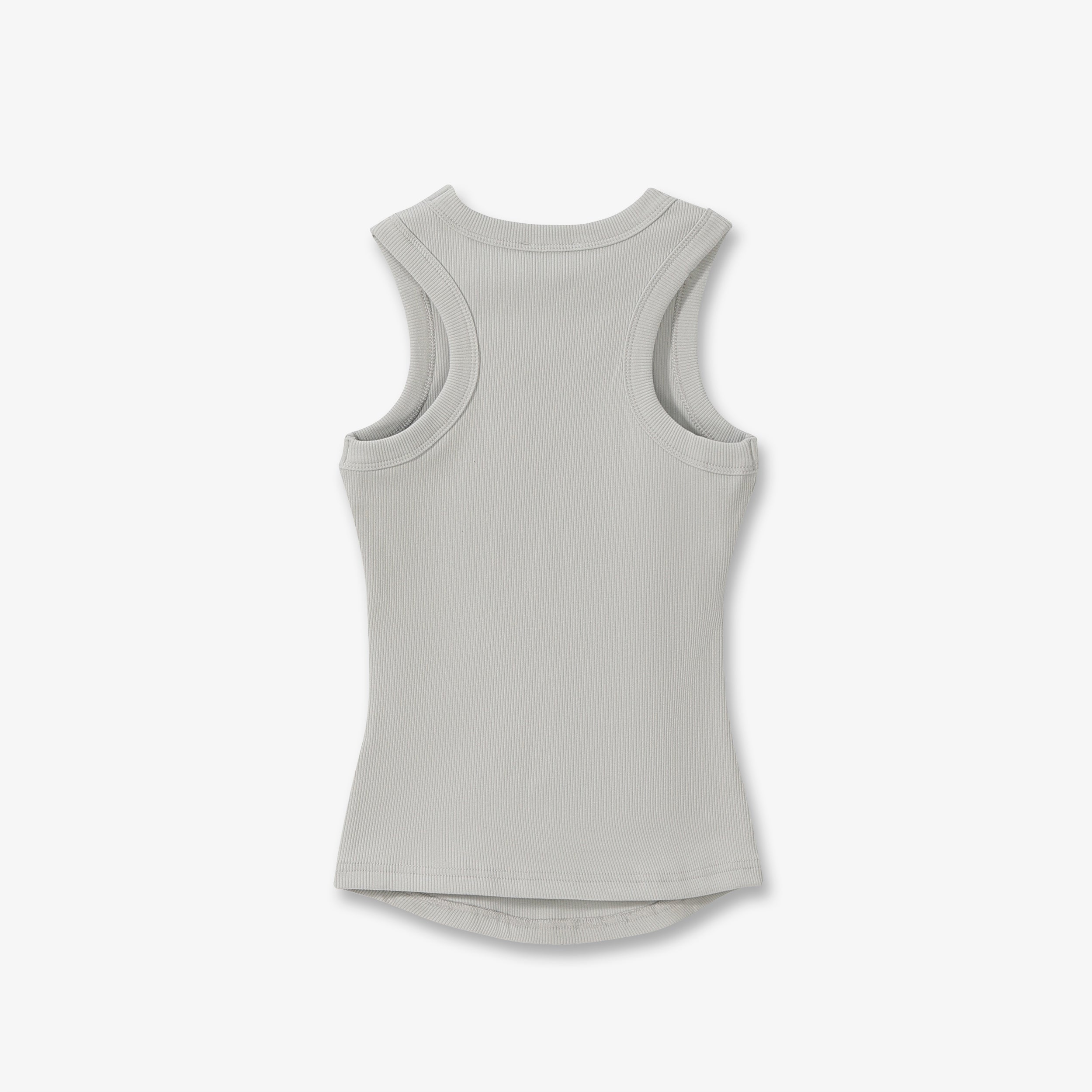 ESSENTIAL COTTON RIBBED TANK TOP